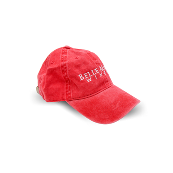Red Embroidered Hat