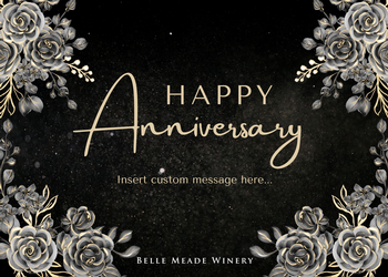 Custom Anniversary Message Card