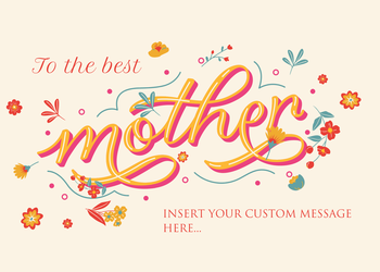 Mother's Day 2 Message Card