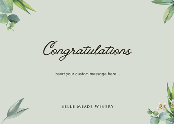 Custom Congratulations Message Card