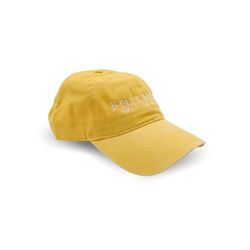 Yellow Embroidered Hat