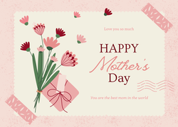 Mother's Day 3 Message Card